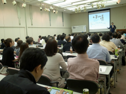 ほめ達検定の様子